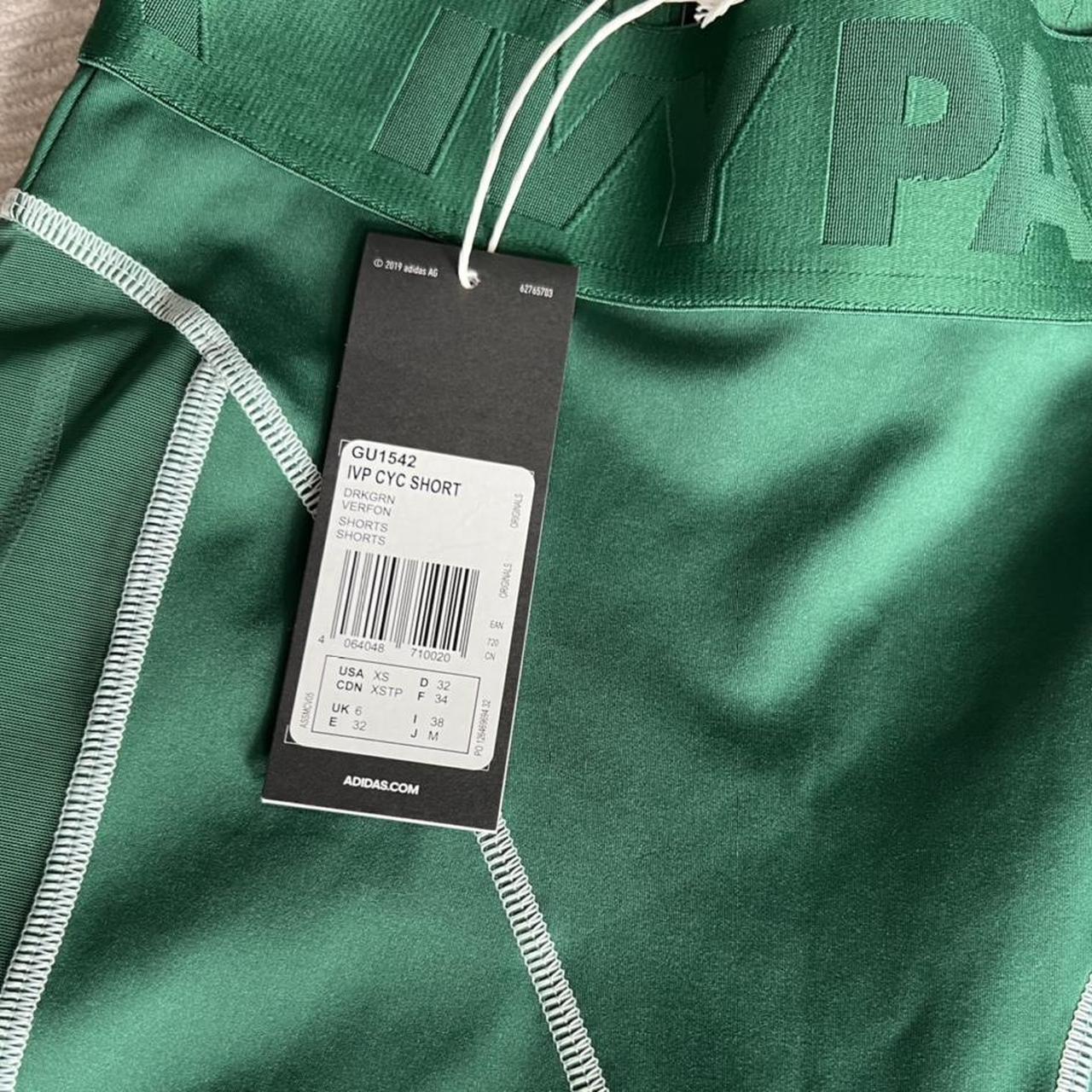 ivy park green cycling shorts