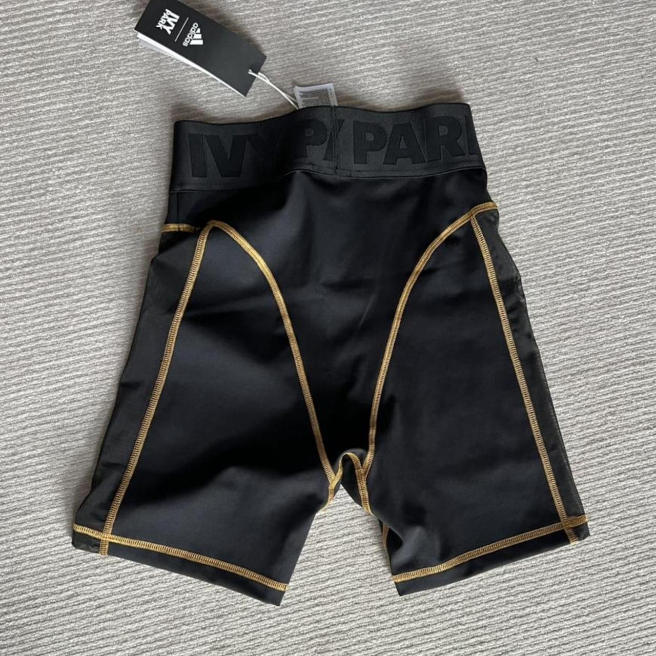 ivy park green cycling shorts