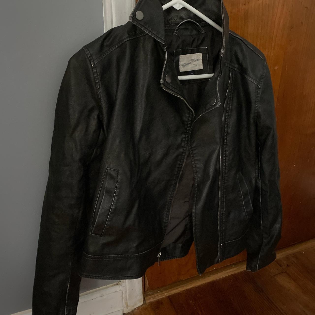XS leather jacket. No seen imperfections. Cute... Depop