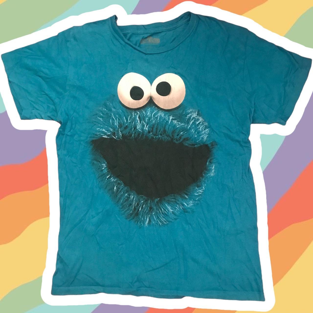 Cookie Monster graphic T-shirt. DETAILS: • Modern... - Depop