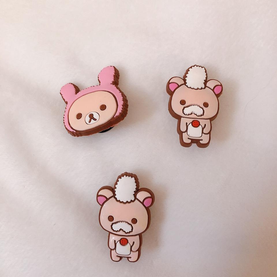 korilakkuma jibbitz san x JP NWOT. Set of 3 Depop