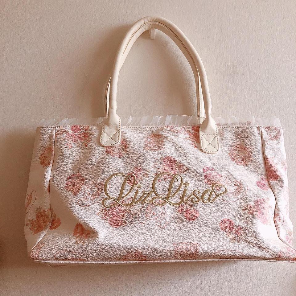 white x floral liz lisa x my melody purse liz