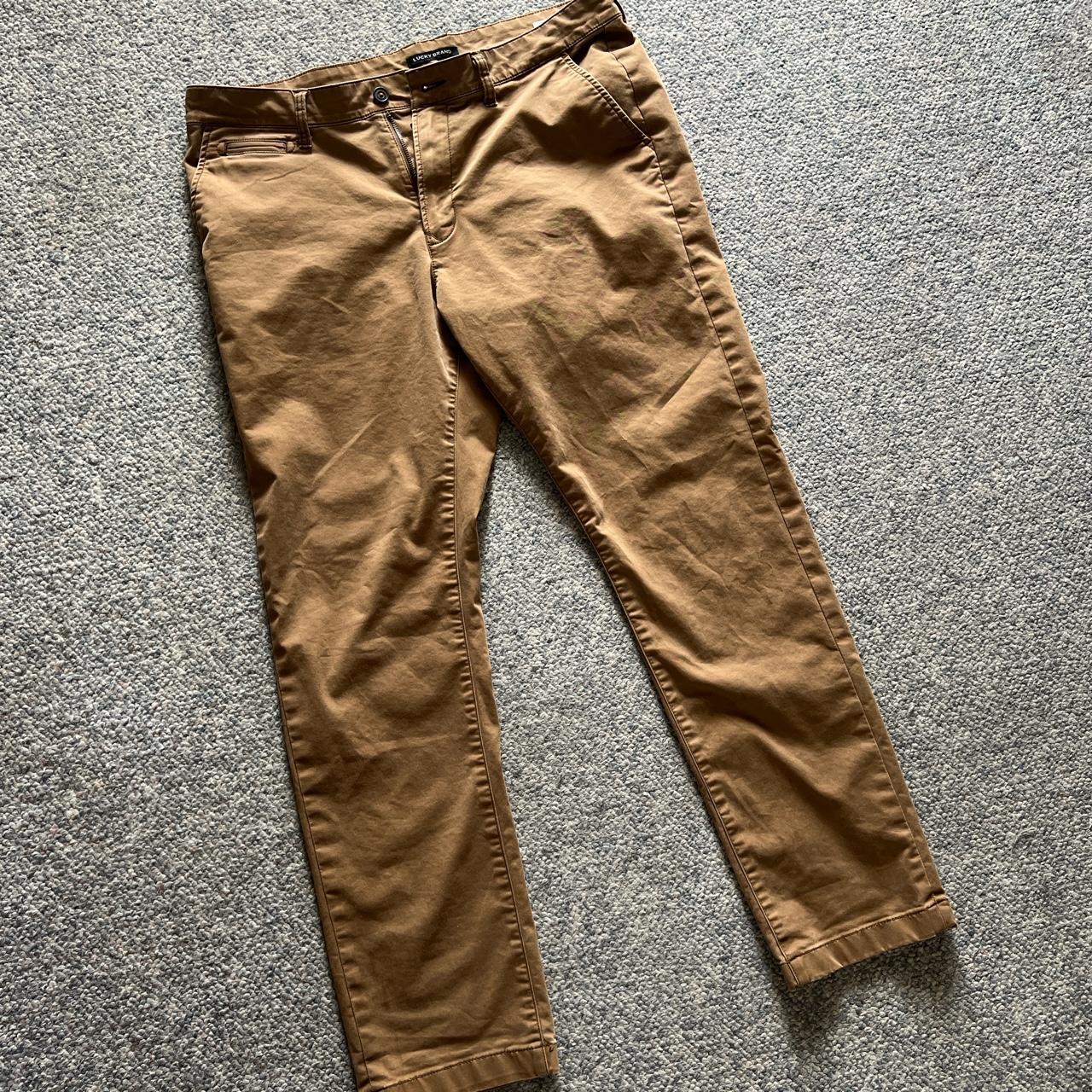 lucky brand men's khaki pants