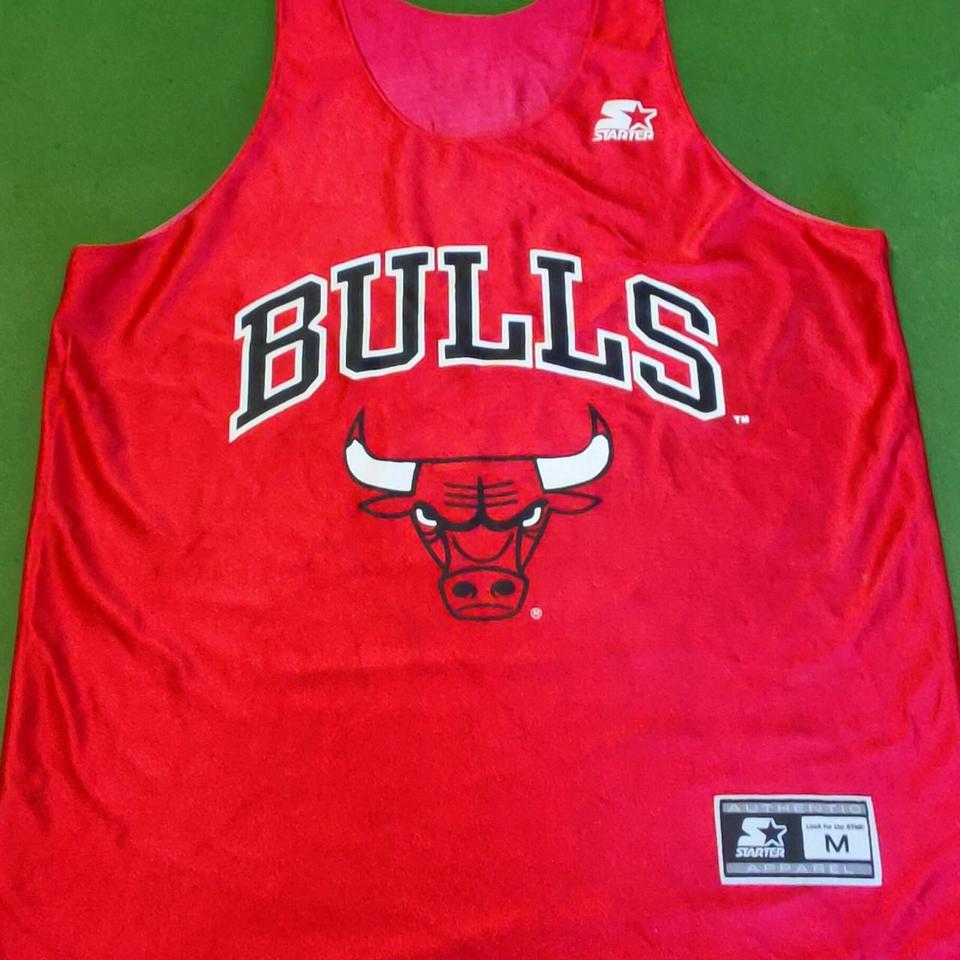 Chicago Bulls Vintage 90s Starter Reversible Basketball Jersey