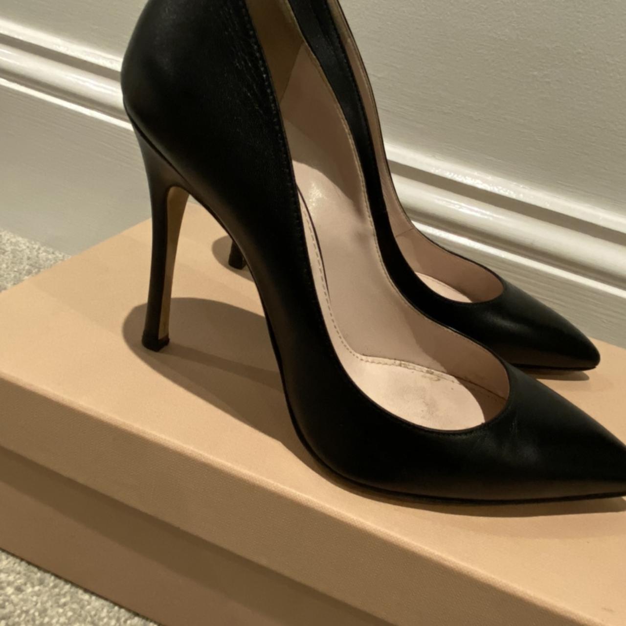 Miu Miu Calzature Donna Capretto Size 37 Black | Depop