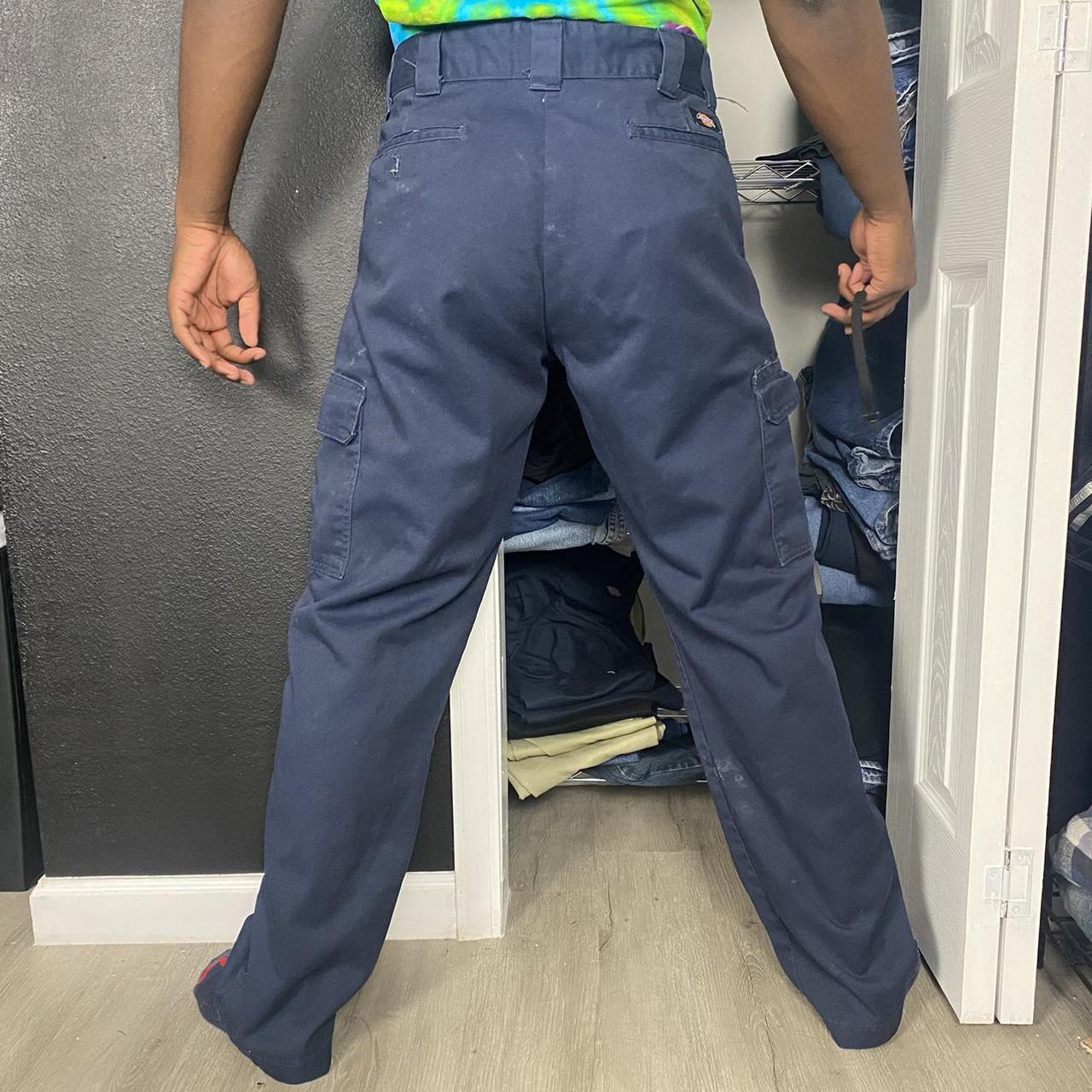 navy blue cargo pants dickies