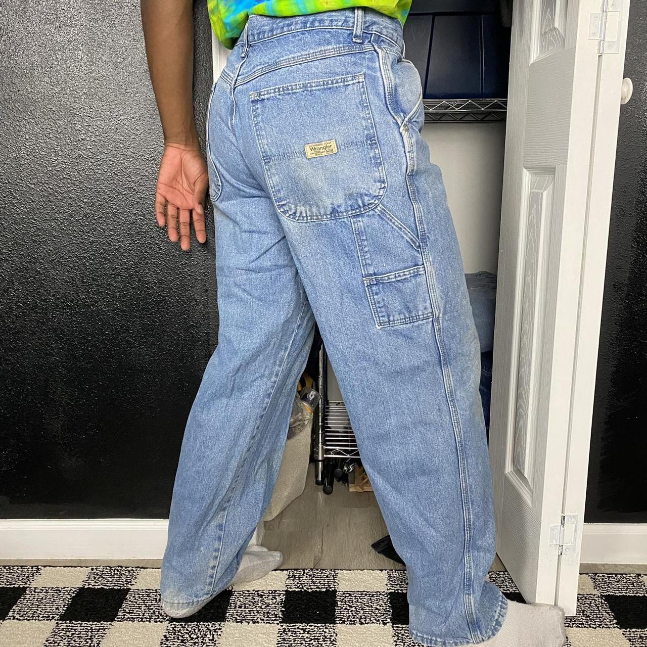 wrangler carpenter pants depop