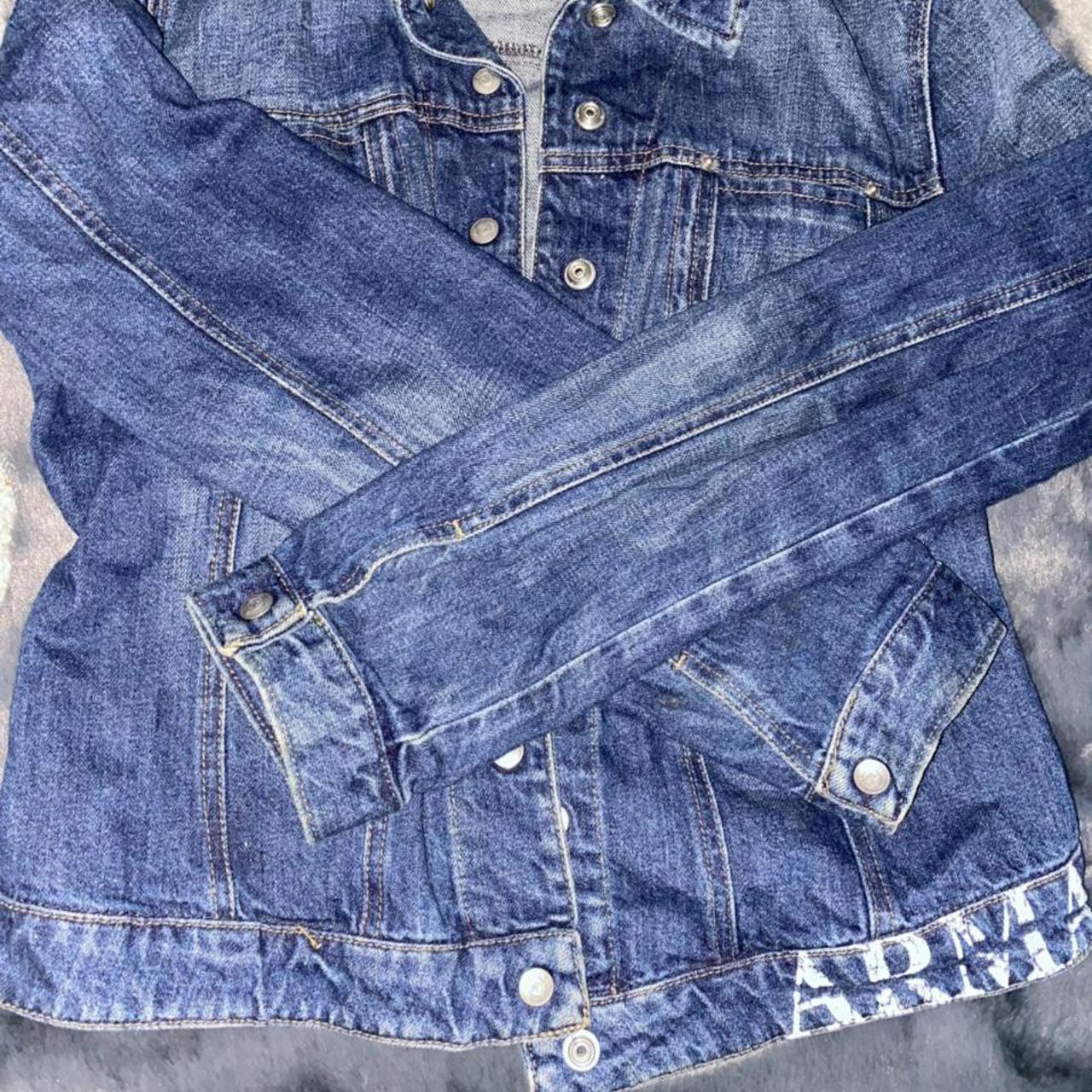 armani jeans denim jacket