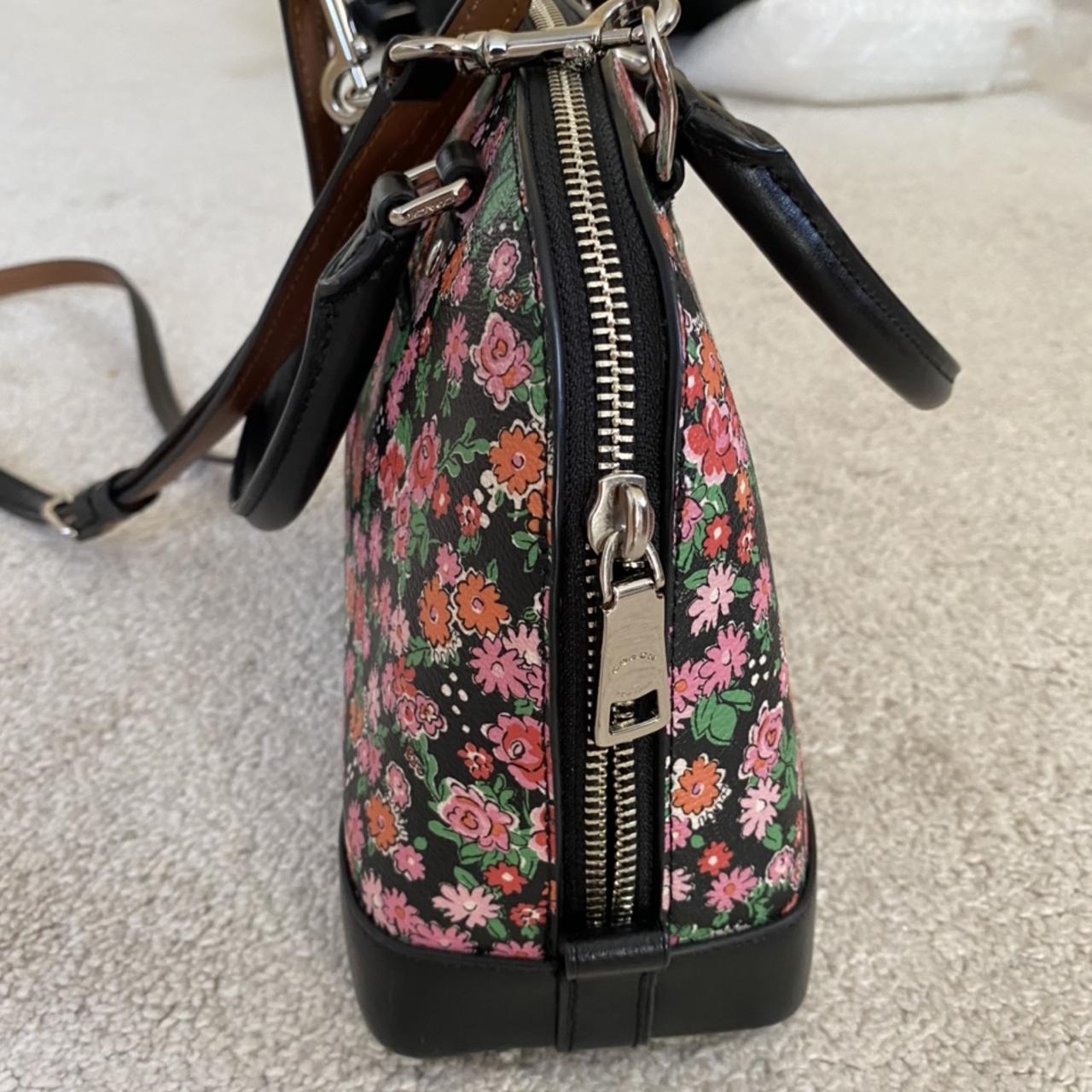 Cartable mini sierra cloth satchel Coach Pink in Cloth - 17847929