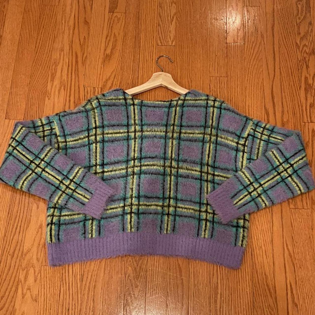 The Ragged Priest Women's Purple and Blue Cardigan (3)