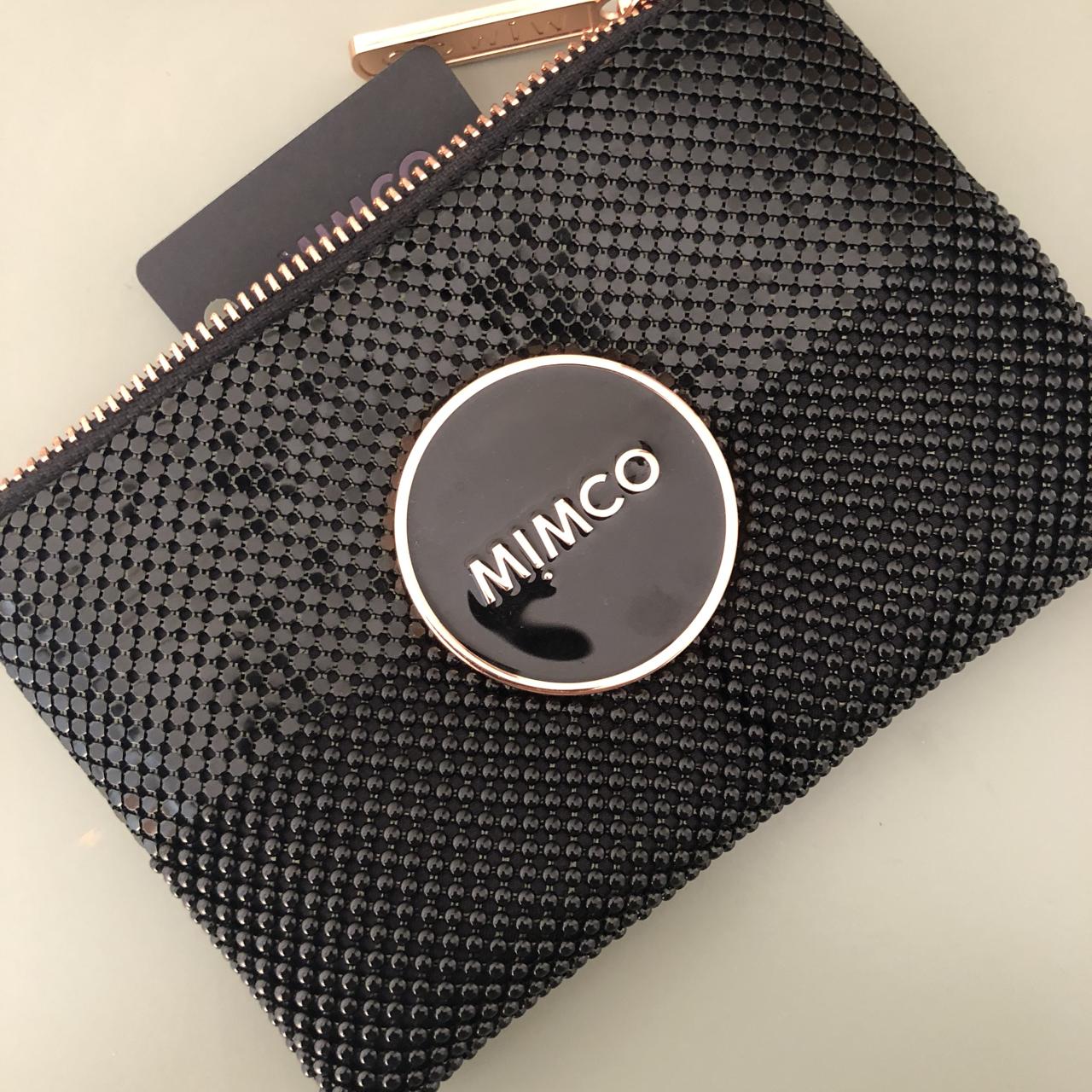 mimco mesh pouch