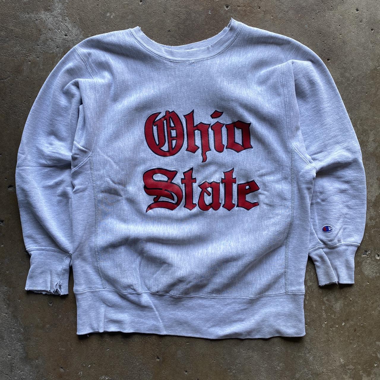 Vintage 80s 90s Champion Reverse Weave Ohio State... - Depop