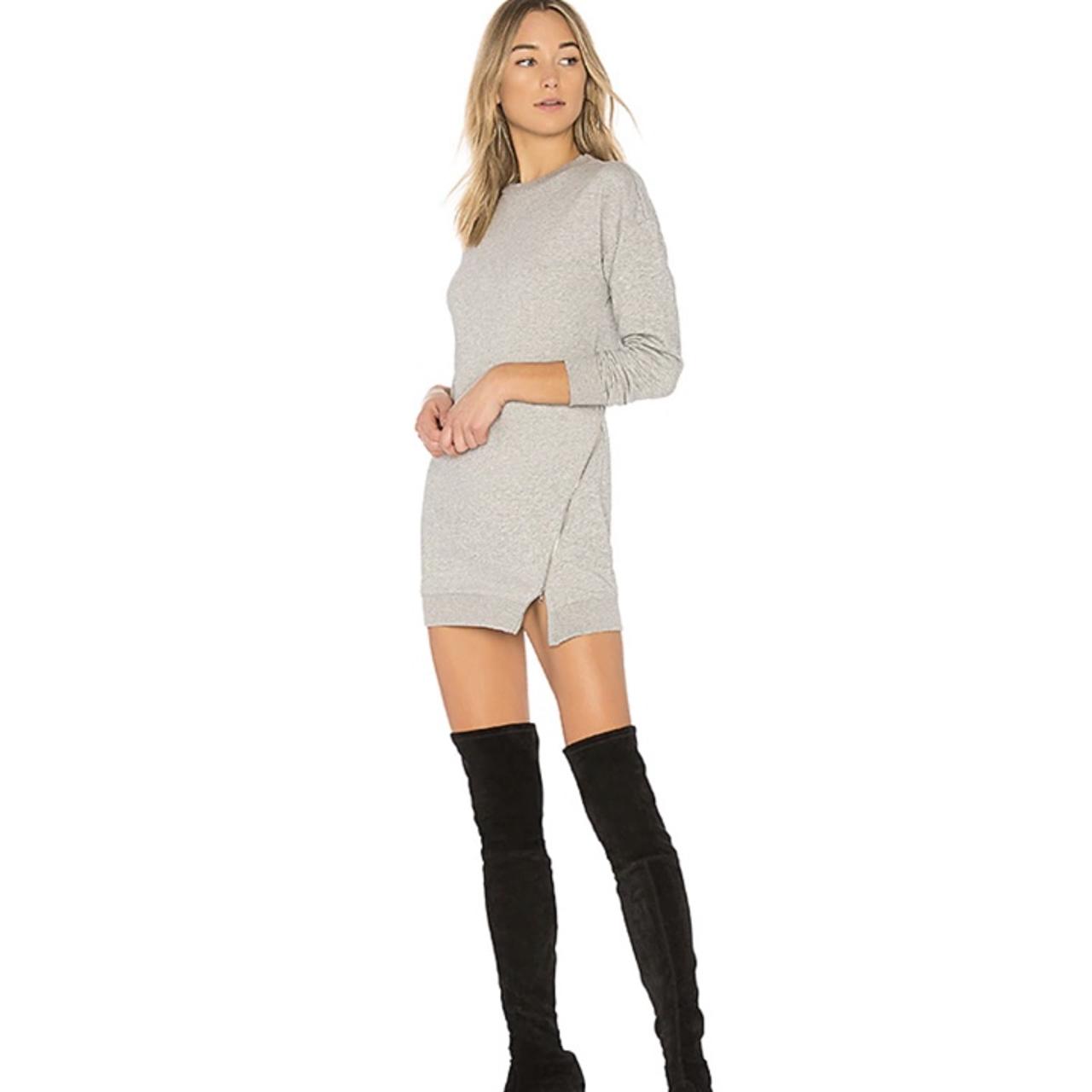 Tarina zip 2024 sweatshirt dress