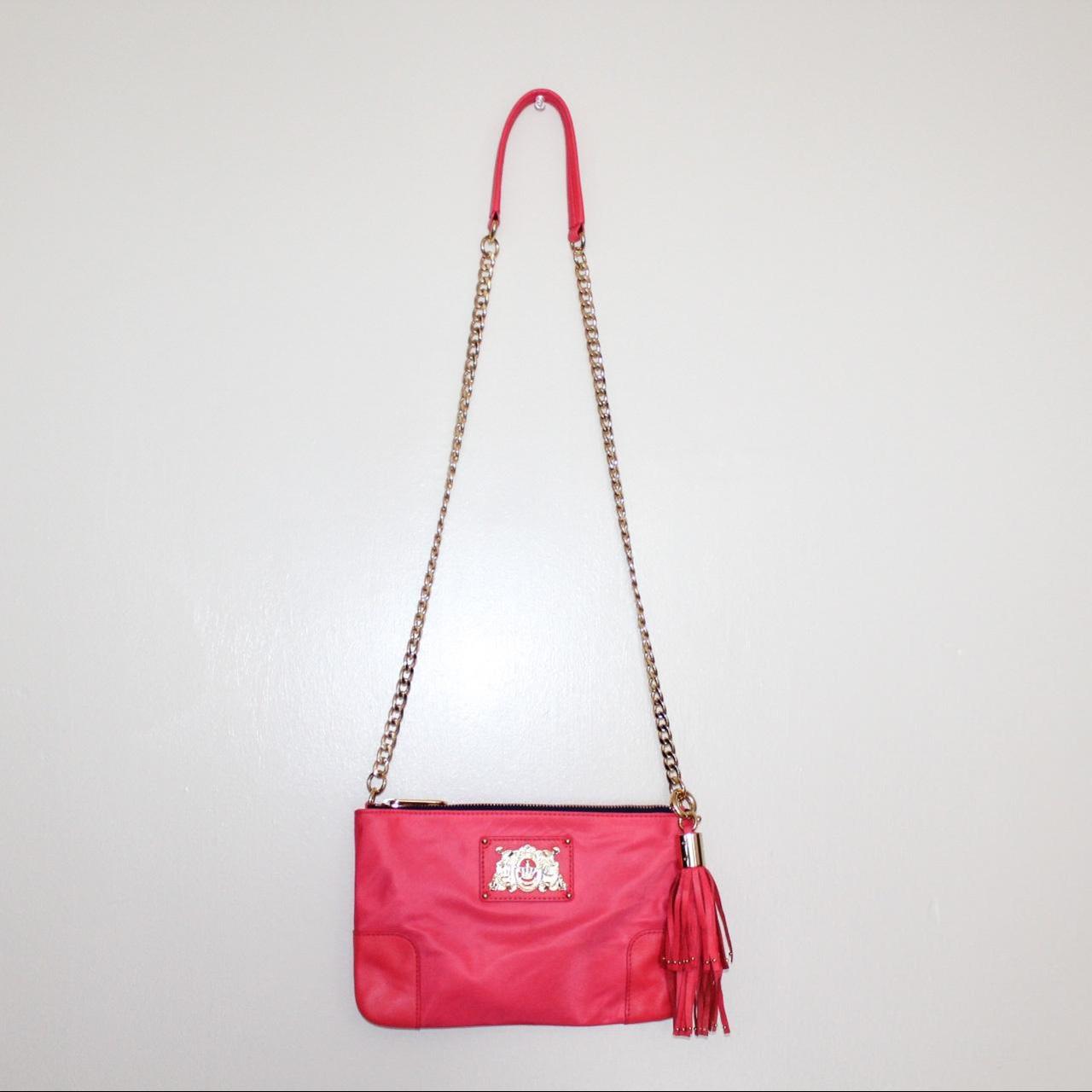Vintage Rare Pink Juicy Couture Purse Bag Handbag Satchel Y2K Velour | eBay