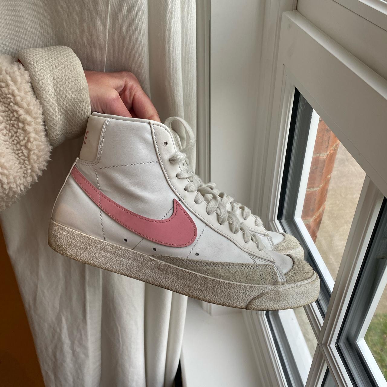 pink nike blazers size 6