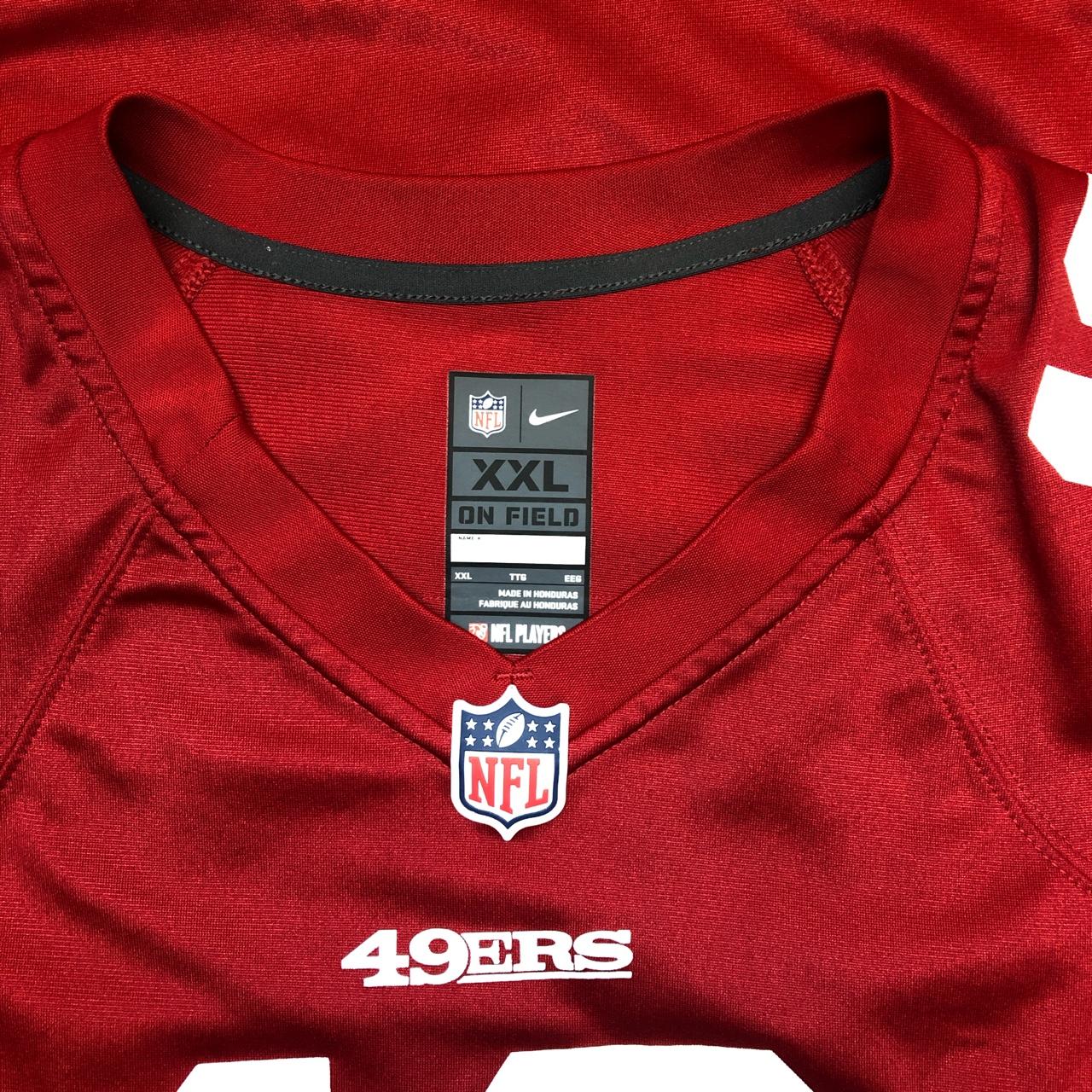 49ers Garoppolo Jersey Color: Black Size: Youth XL - Depop