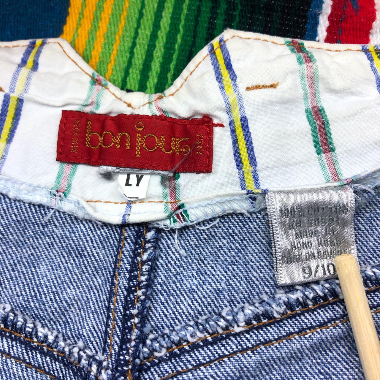 Bonjour Women's Blue Jeans Depop