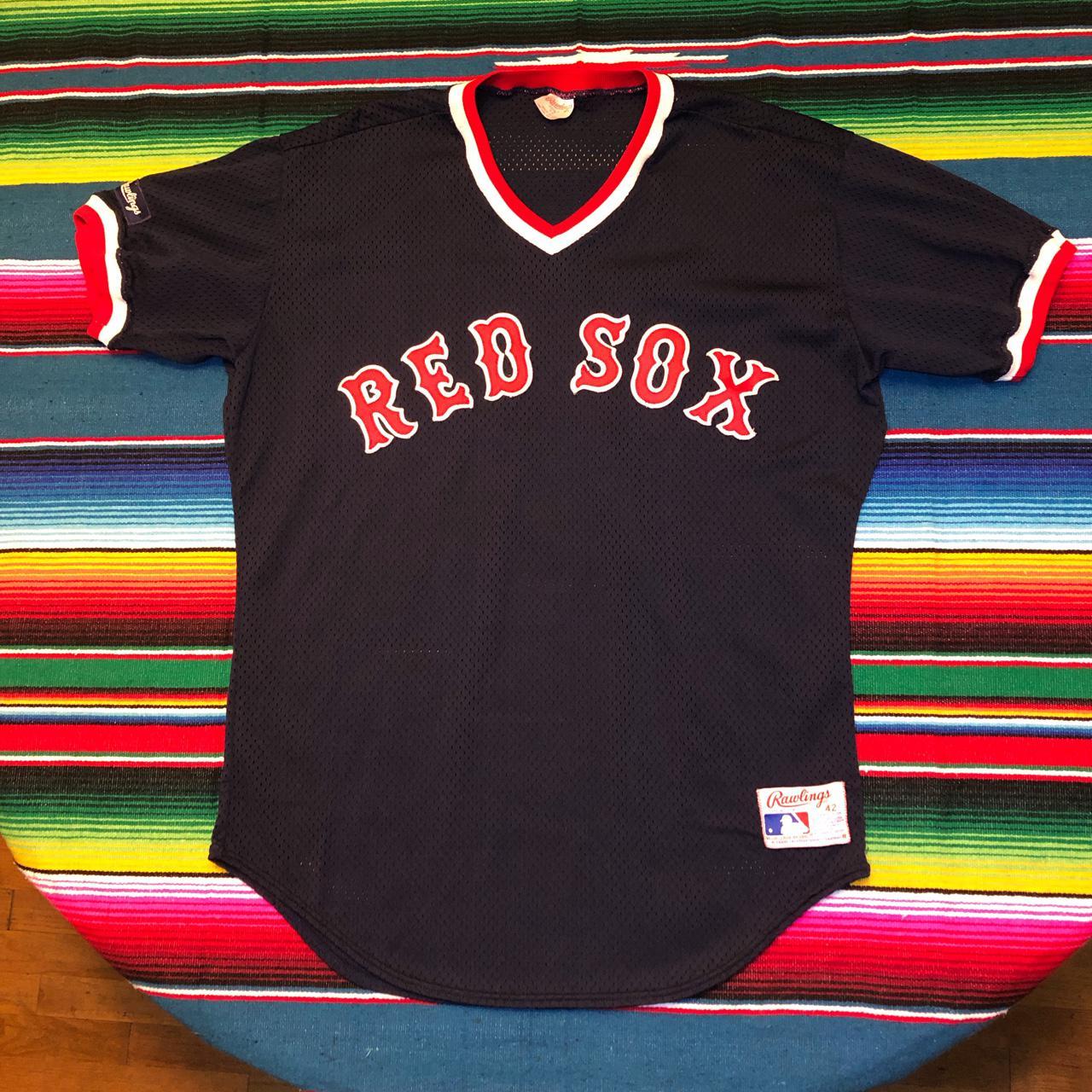 Red Sox Jersey Vintage 80s Red Sox Boston Red Sox Baseball 