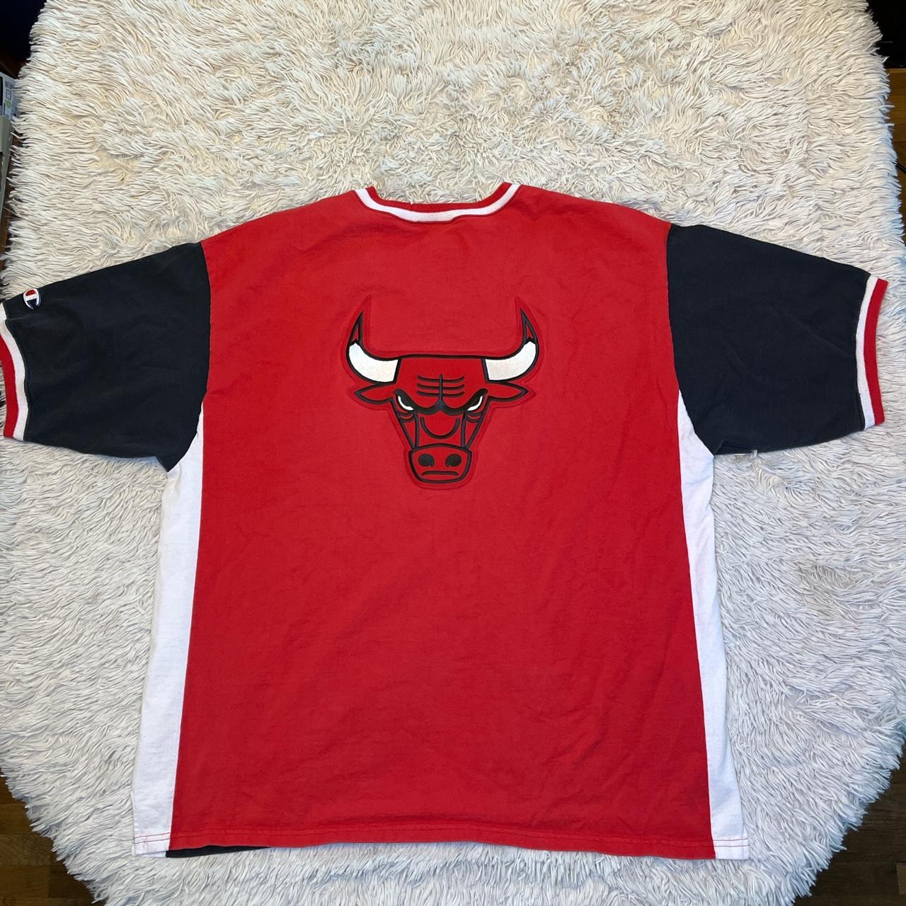 Vintage 90s Chicago Bulls Warm Up Shooting Shirt - L