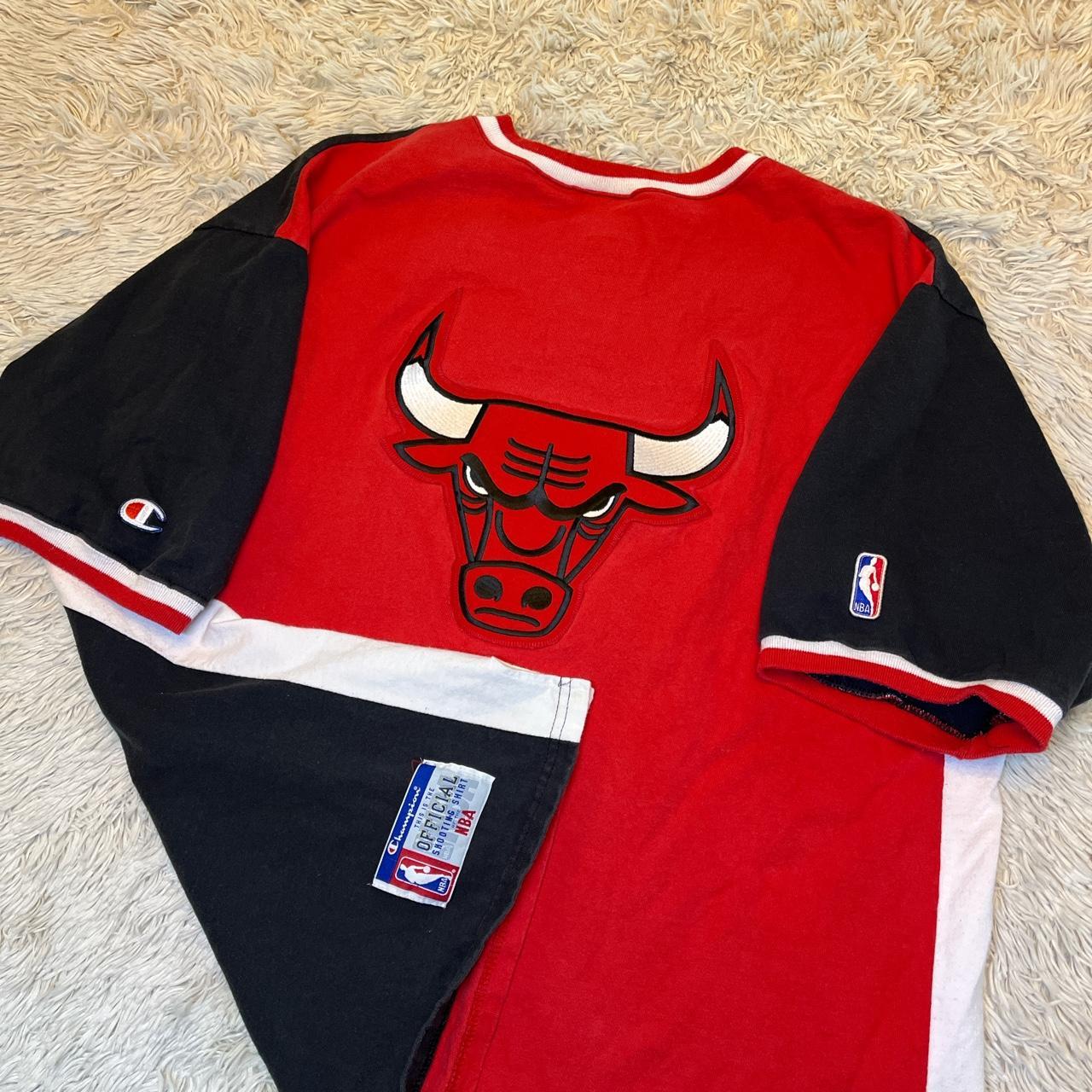Champion, Shirts, Vintage Chicago Bulls Warm Up Shooting Shirt