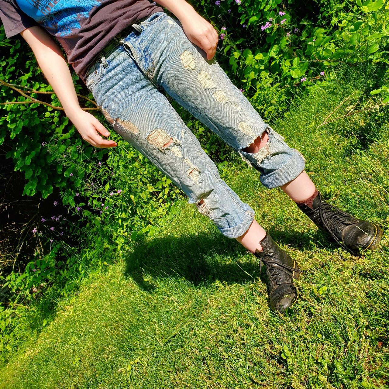 Distressed American Eagle Jeans Good Ole Depop distressed-american-eagle-jeans-good-ole-depop