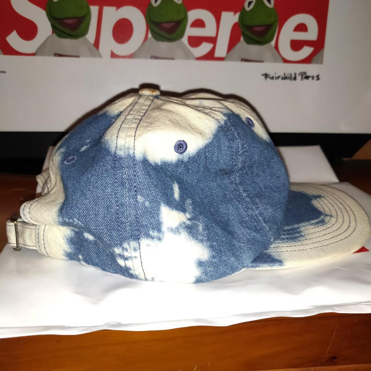 Supreme bleached hotsell denim hat