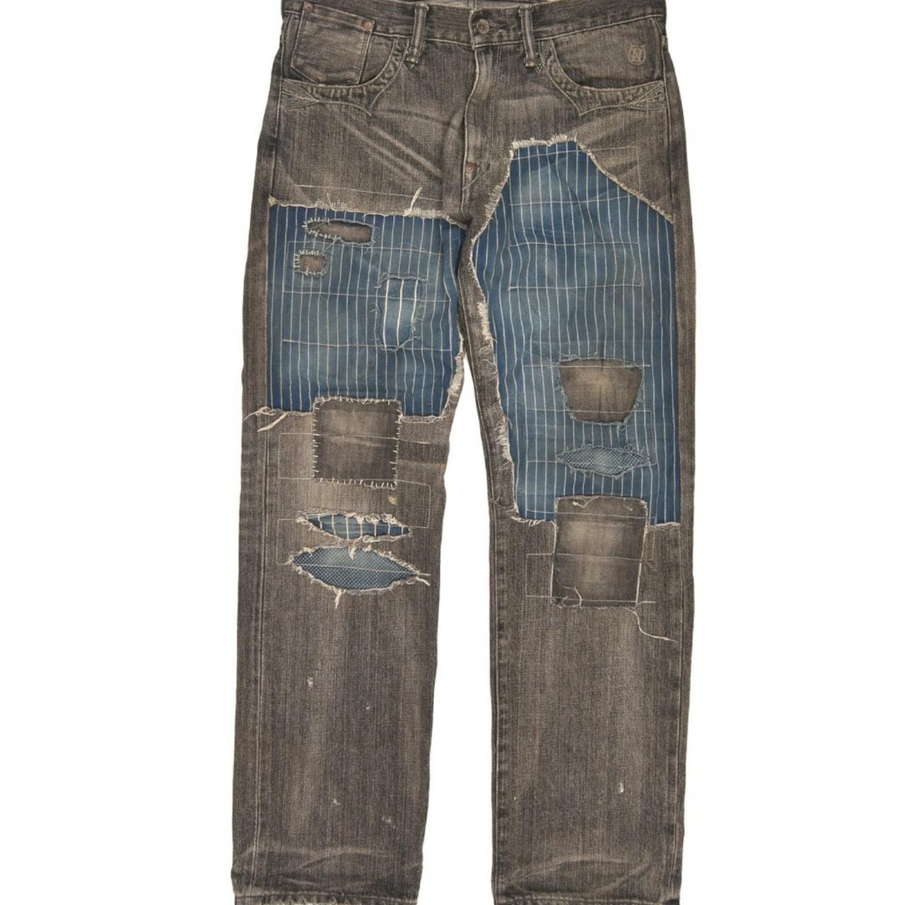 neighborhood (miner savage) boro denim jeans pants,... - Depop