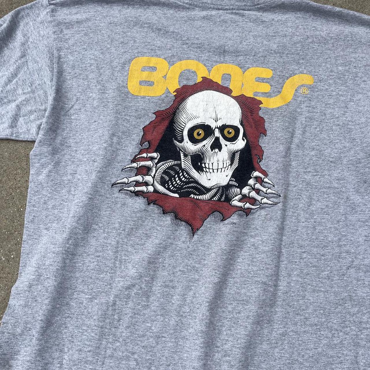 Bones Men's Grey T-shirt