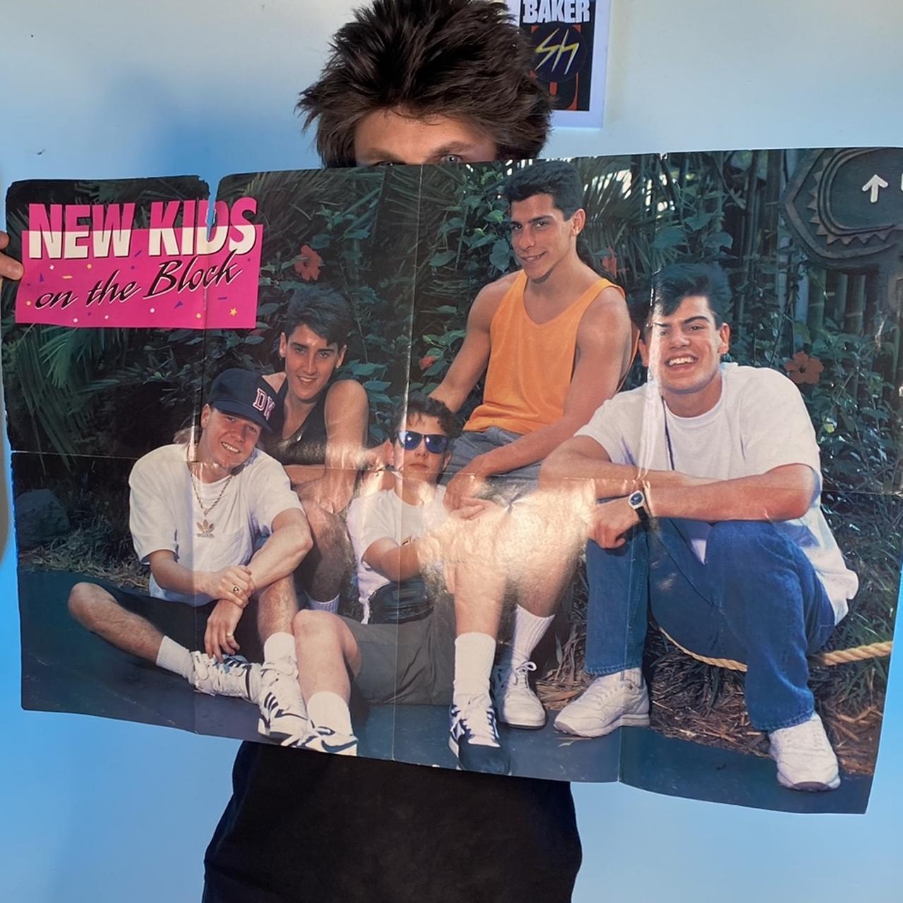 1990 New kids on the block poster. New in packaging | Depop
