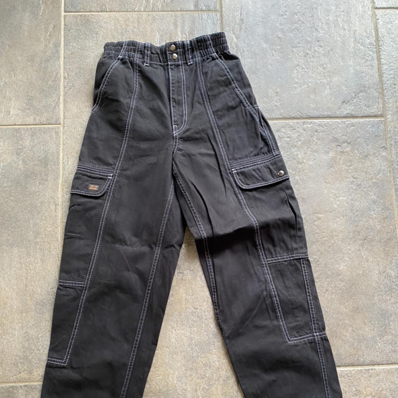 make offers!!! urban black cargo pants, only worn... - Depop