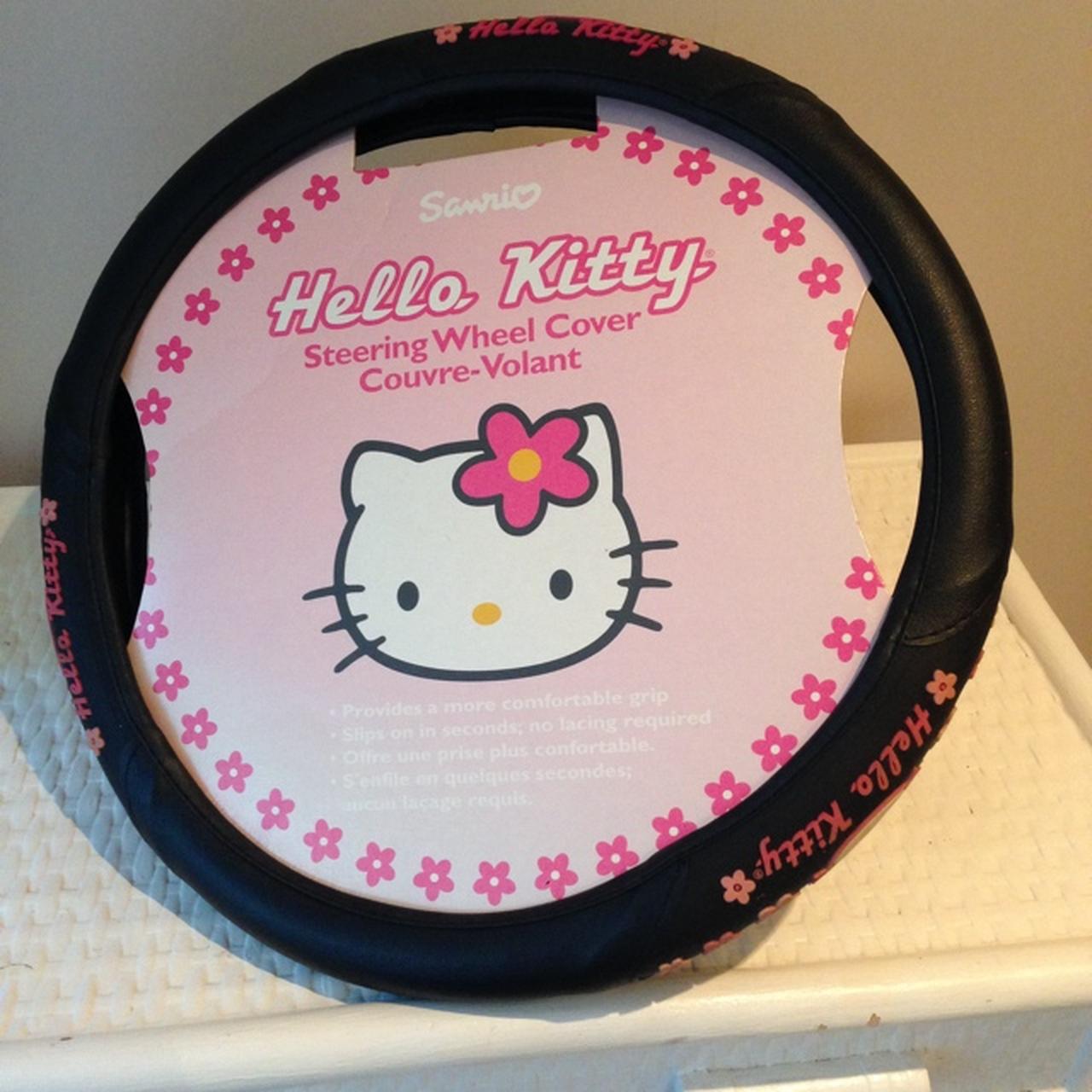 Awesome Hello Kitty steering Wheel cover. Genuine... Depop