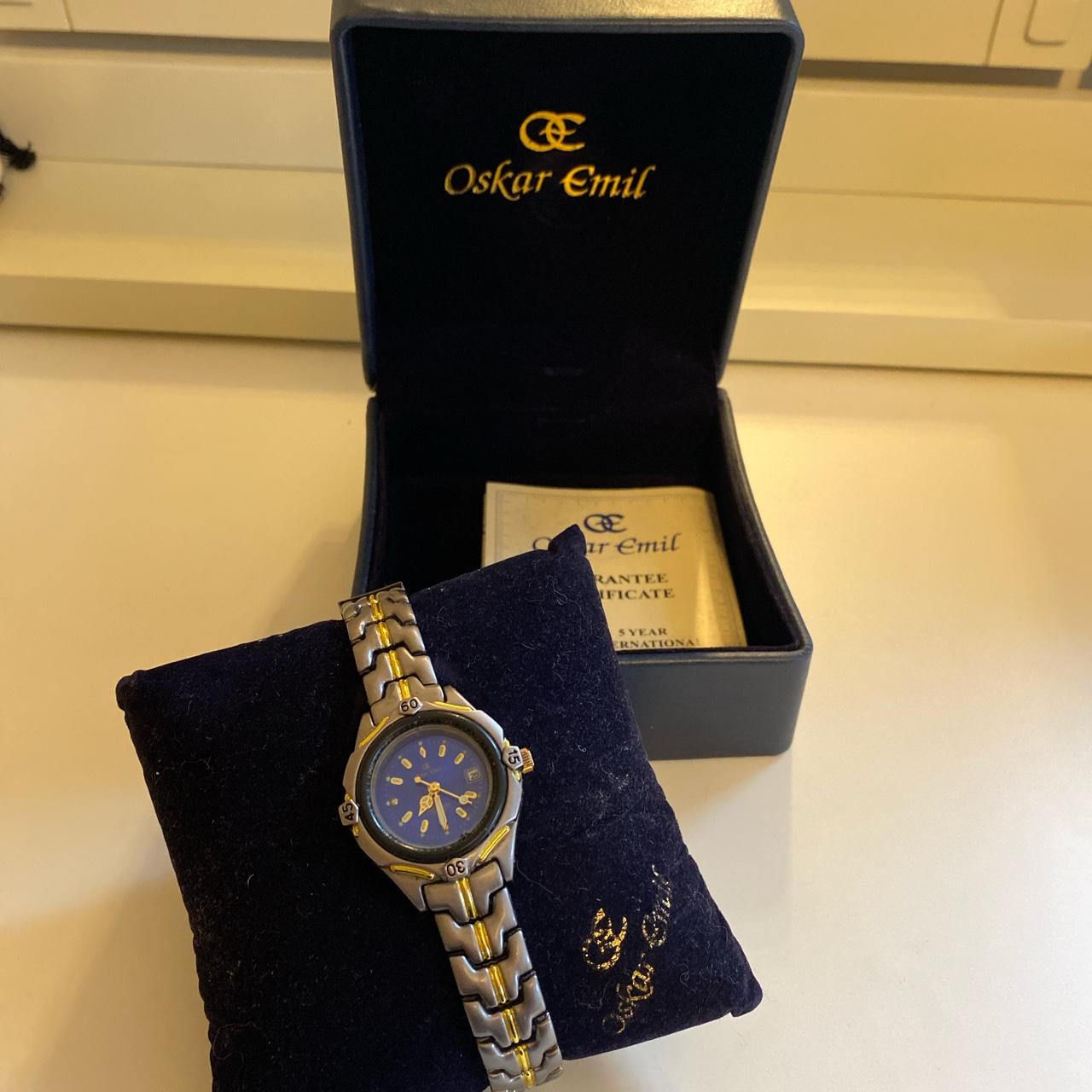 Oskar emil hot sale gold watch