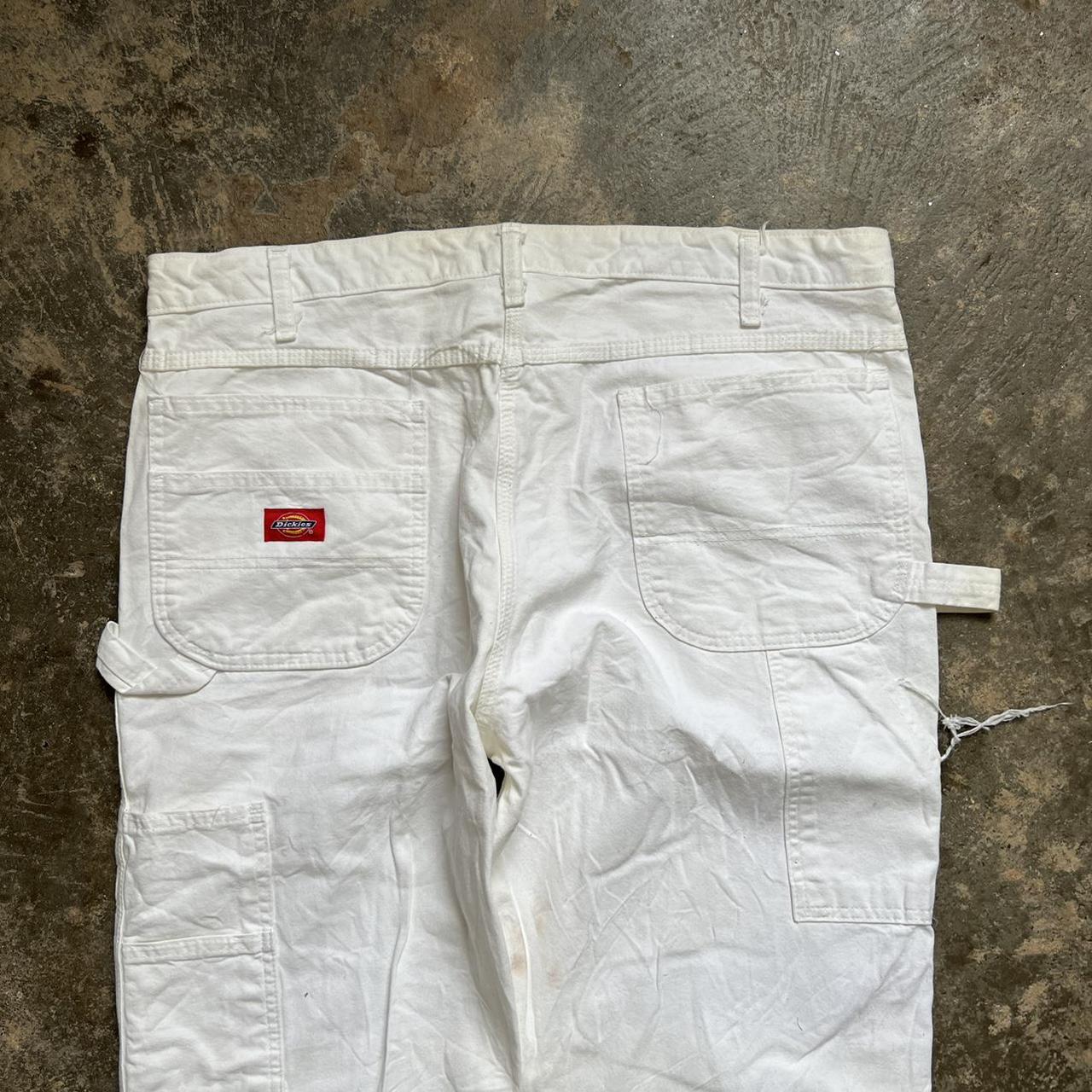 dickies white painter pants