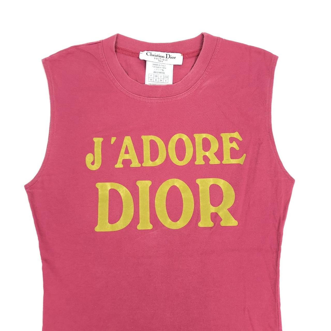 Authentic Dior J’adore Dior Shirt Size: Fits UK 6 -... - Depop