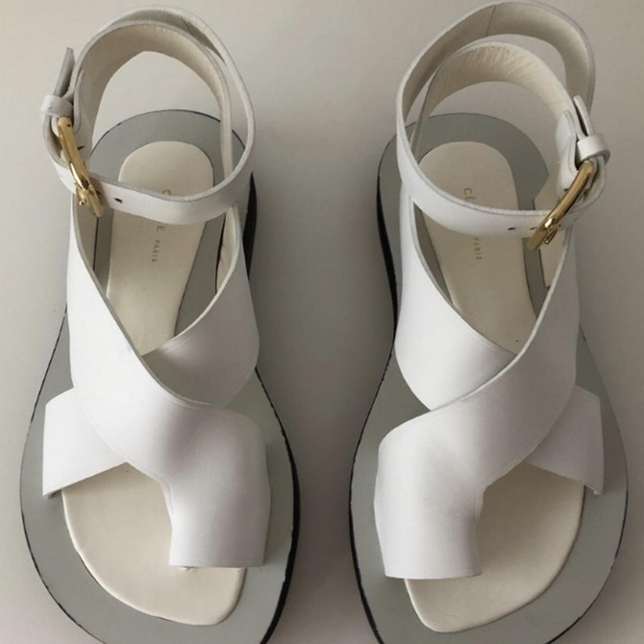 Old Céline sandals, by Phoebe Philo. In good... - Depop