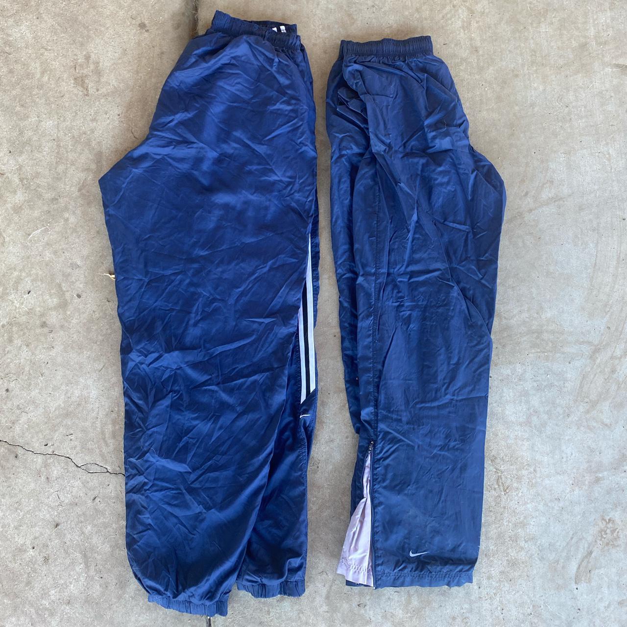 Vintage 2000s pair of Nike sweatpants track pants... - Depop