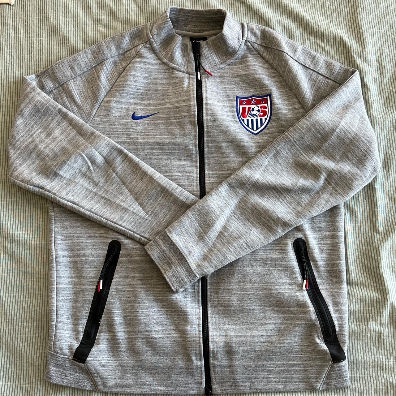 Nike Team USA Soccer Tech Fleece zip up track jacket... - Depop