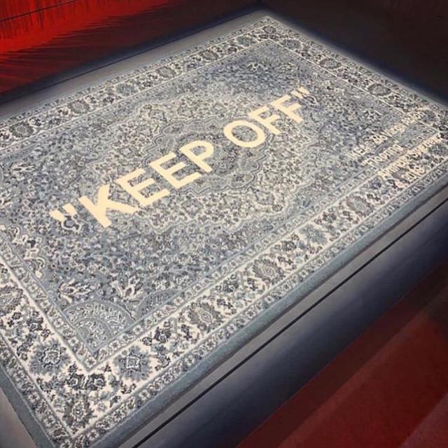 Virgil Abloh Off-White x Ikea “Wet Grass” Rug - Depop