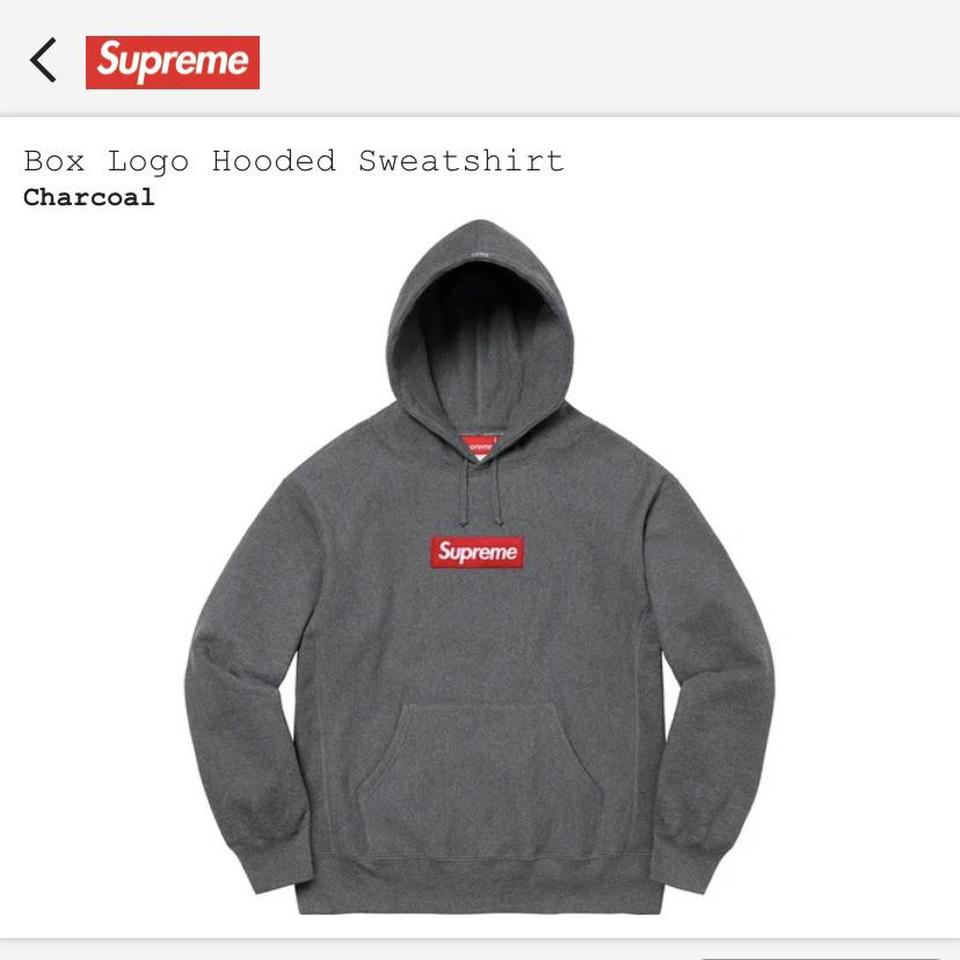 Supreme cutout hoodie in grey men's medium Been - Depop