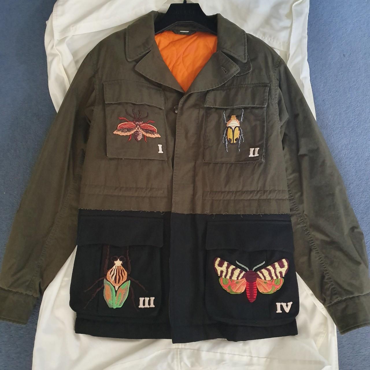 Gucci clearance khaki jacket