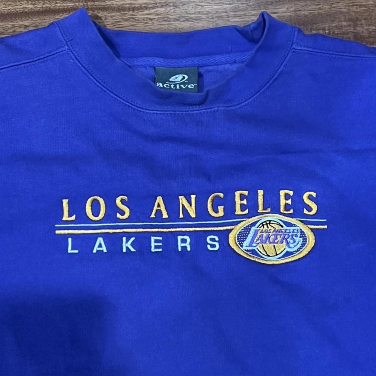 Vintage Y2K Nike LA Lakers Warm Up Jersey Dope find - Depop