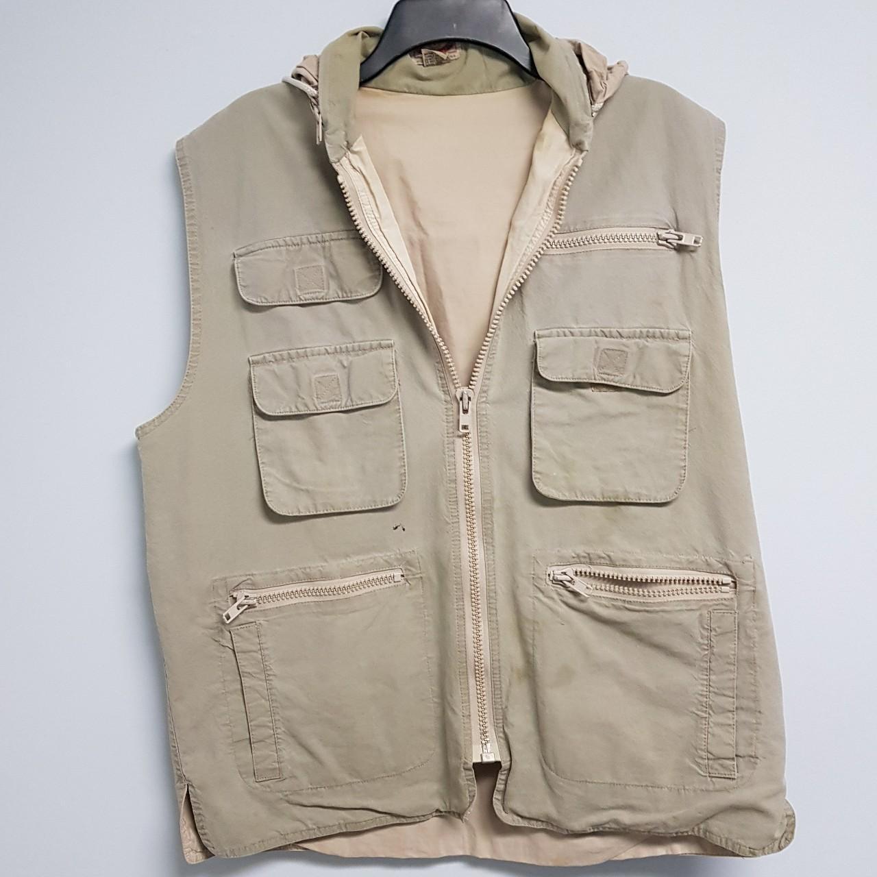 Vintage Banana Republic Fishing Hunting Vest with... - Depop