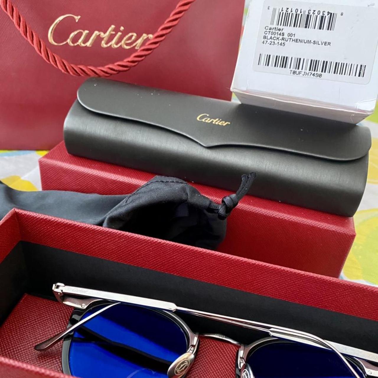 Cartier Unisex Sunglasses ct0014s Orig packaging Depop