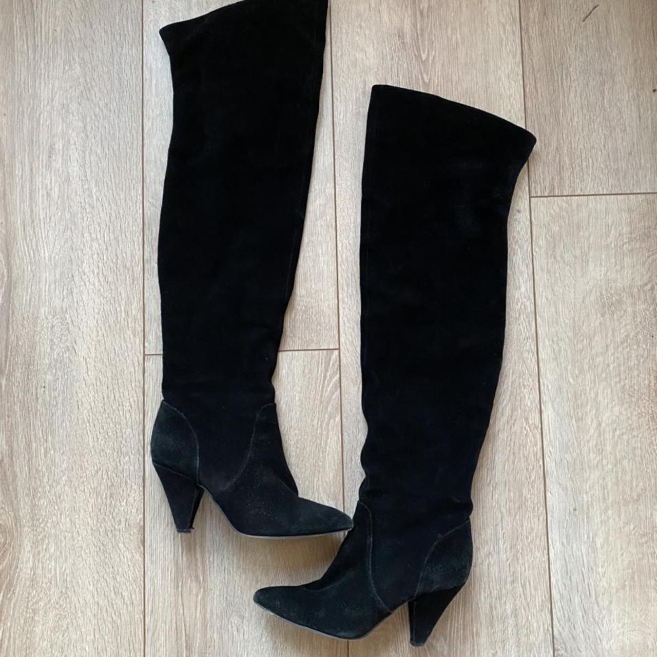 Kurt geiger sales violet boots black