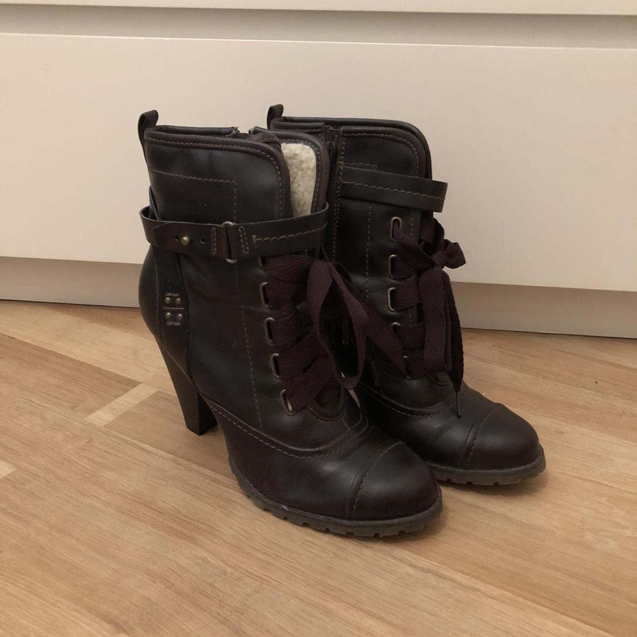 Marks & Spencer Women's Brown Boots Depop