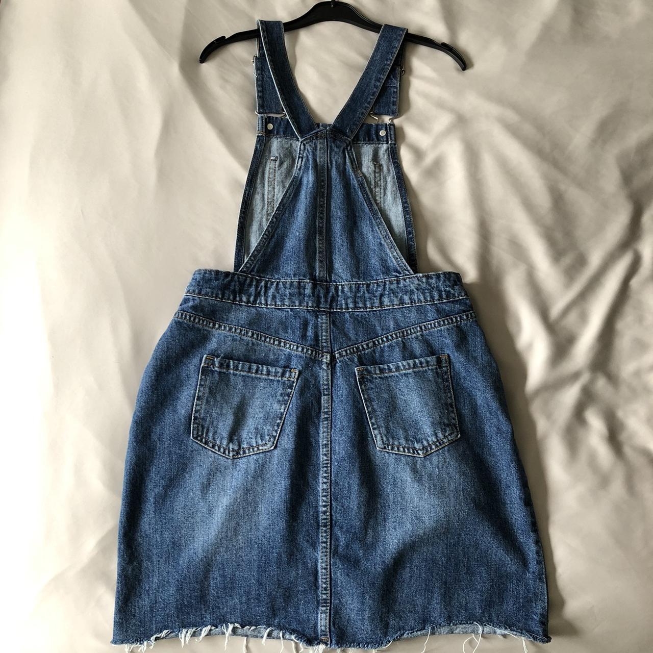 Tesco denim pinafore on sale dress