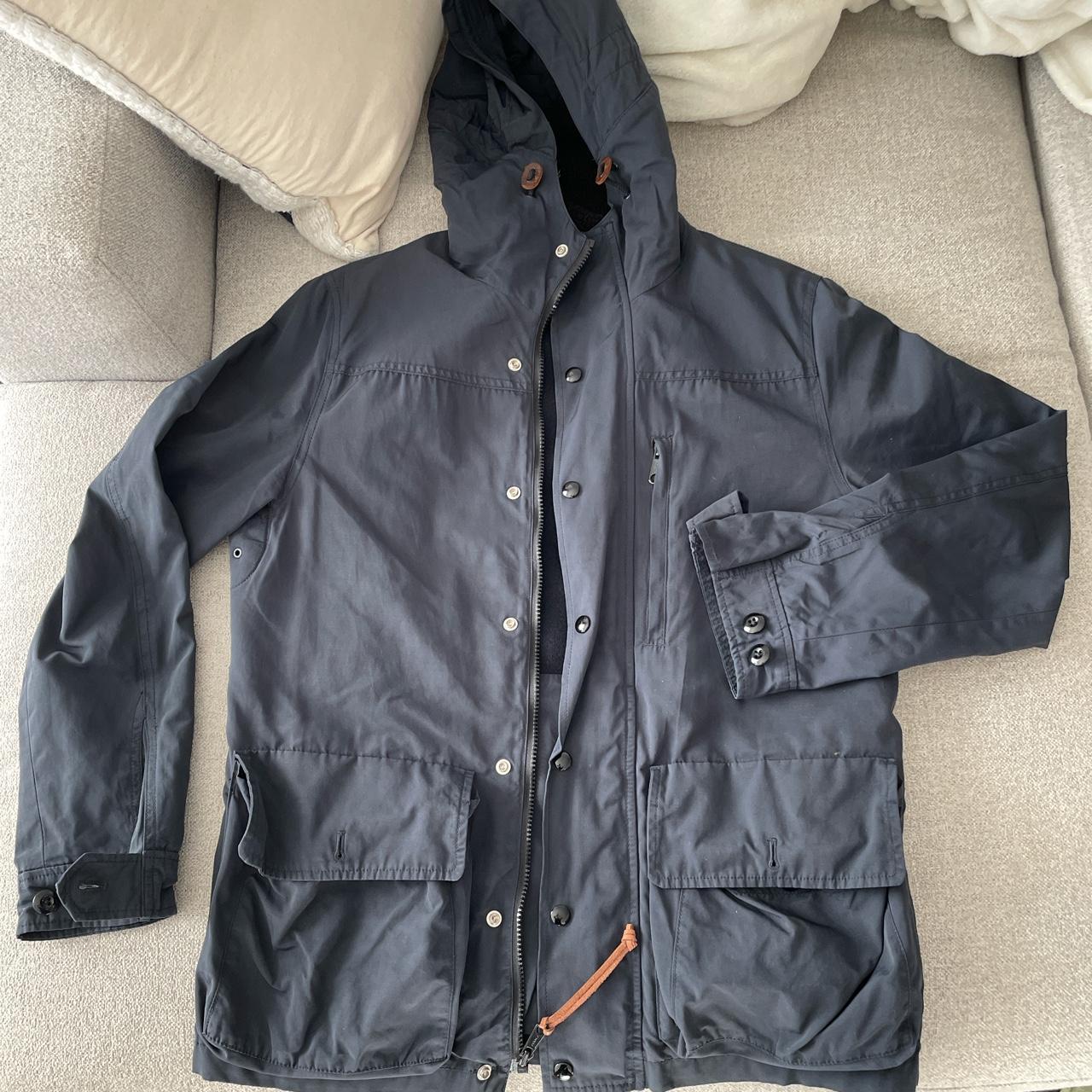 Men’s vintage Jcrew rain jacket Tech jacket y2k... - Depop