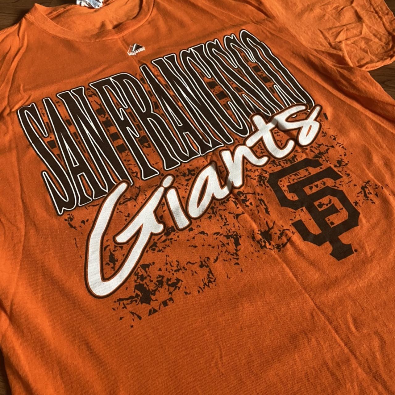 Men's San Francisco Giants orange size XL T-shirt - Depop