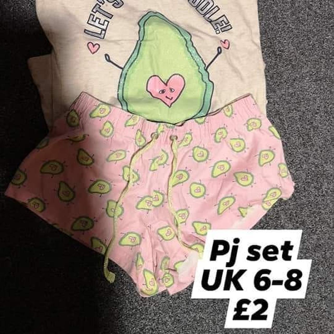 Adorable avocado pj set from. Primark UK 6 8 Any Depop