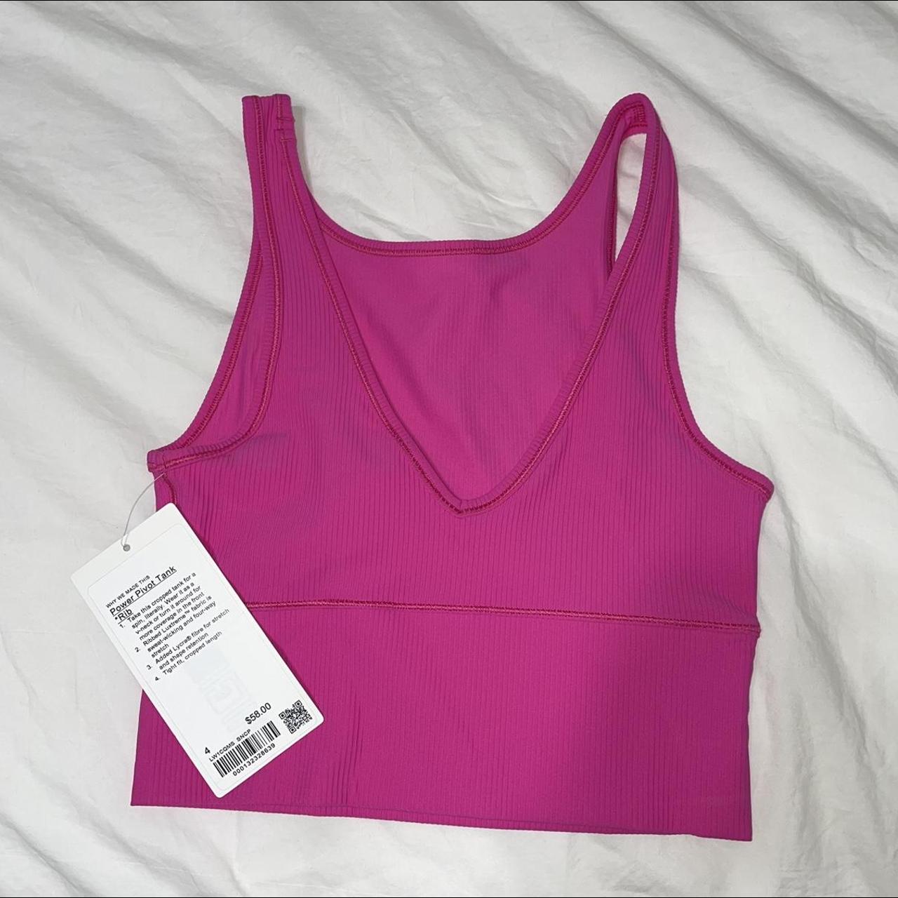 Lululemon Women's Pink Vest | Depop